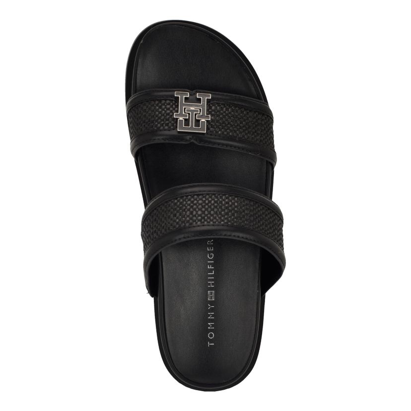 Jiana Womens Footbed Slide Sandals