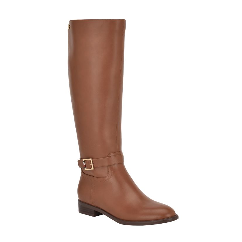 Mireya Womens Side Zip Riding Boots