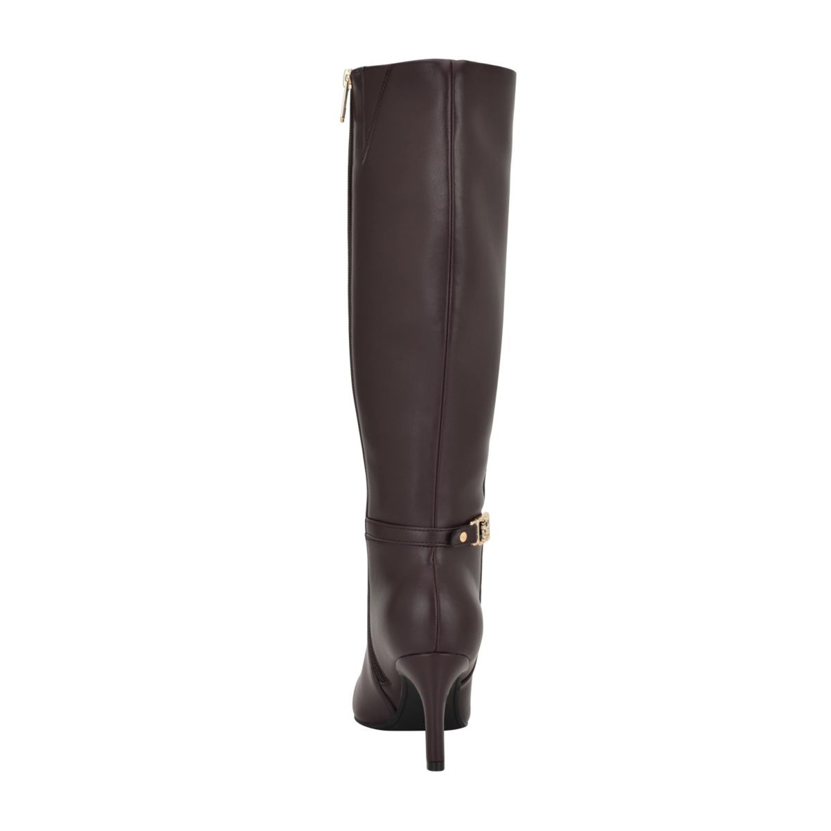 Janyze Womens Side Zip Pointed Toe Dress Boots