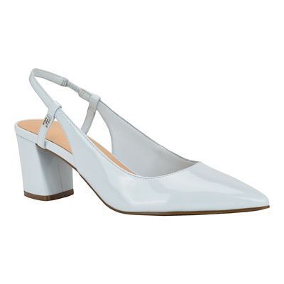 Tommy Hilfiger Jezibee Women's Block Heel Dress Slingback, Light Blue, 8.5M
