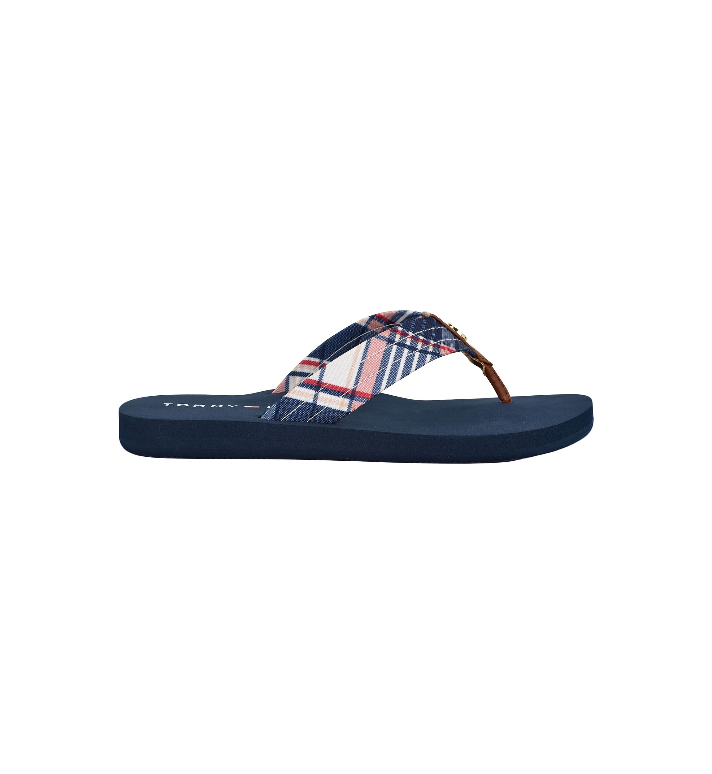 Collins Plaid Flip Flop Thong Sandals