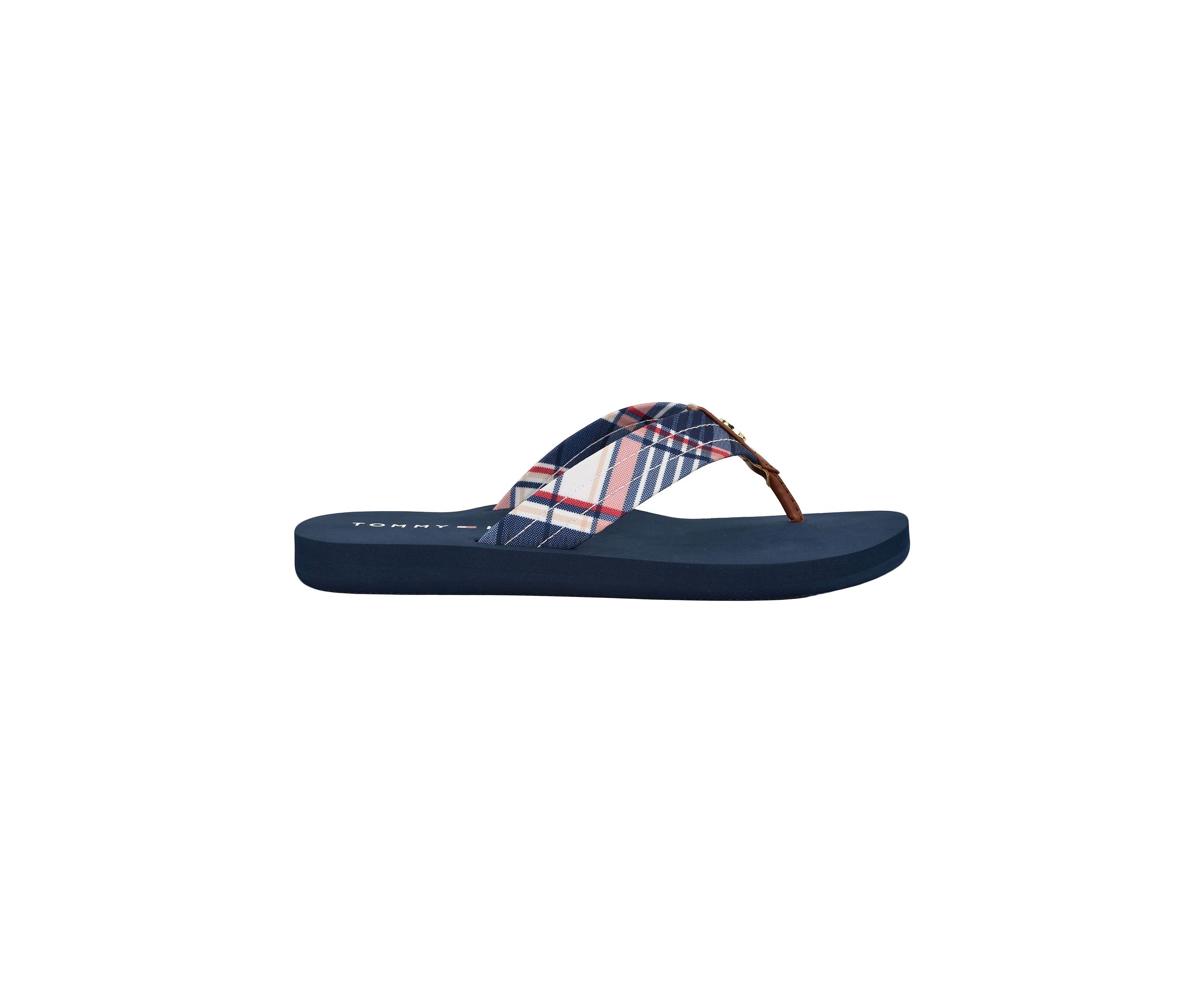 Collins Plaid Flip Flop Thong Sandals