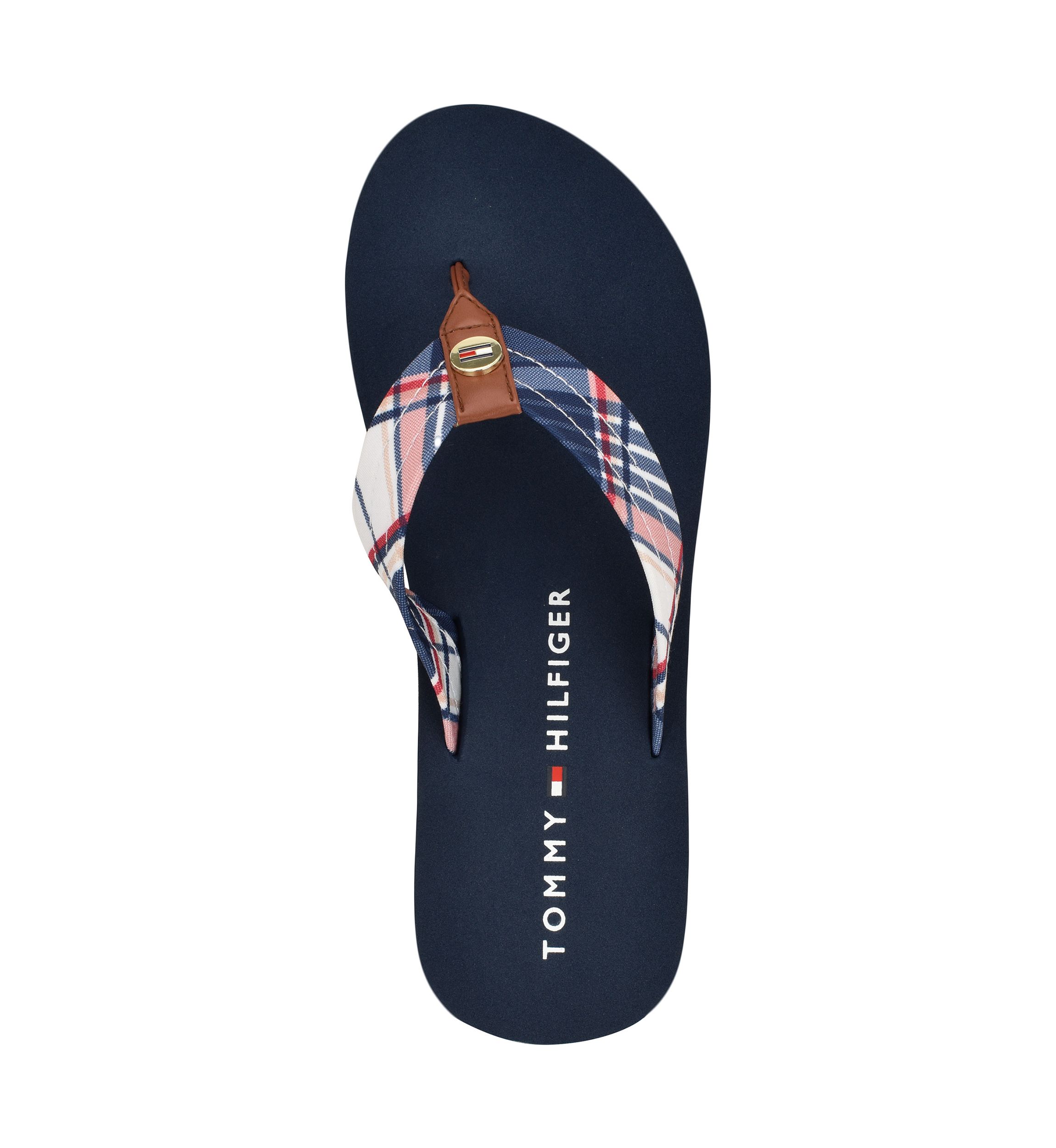 Collins Plaid Flip Flop Thong Sandals