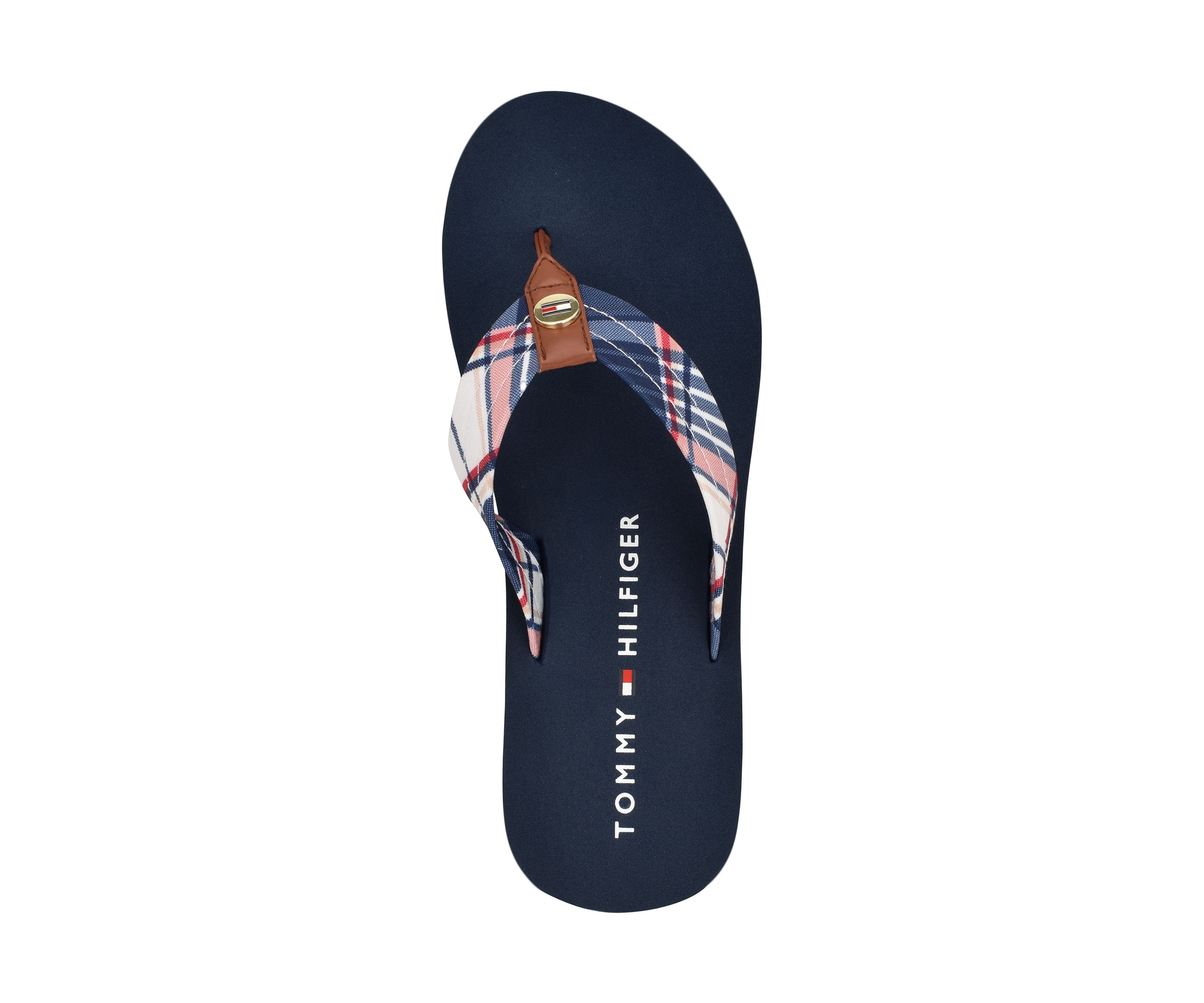 Collins Plaid Flip Flop Thong Sandals