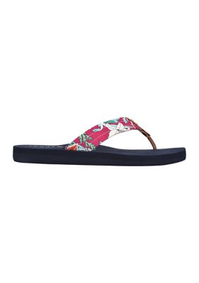 Tommy Hilfiger Criste Floral Flip Flop Sandals | belk