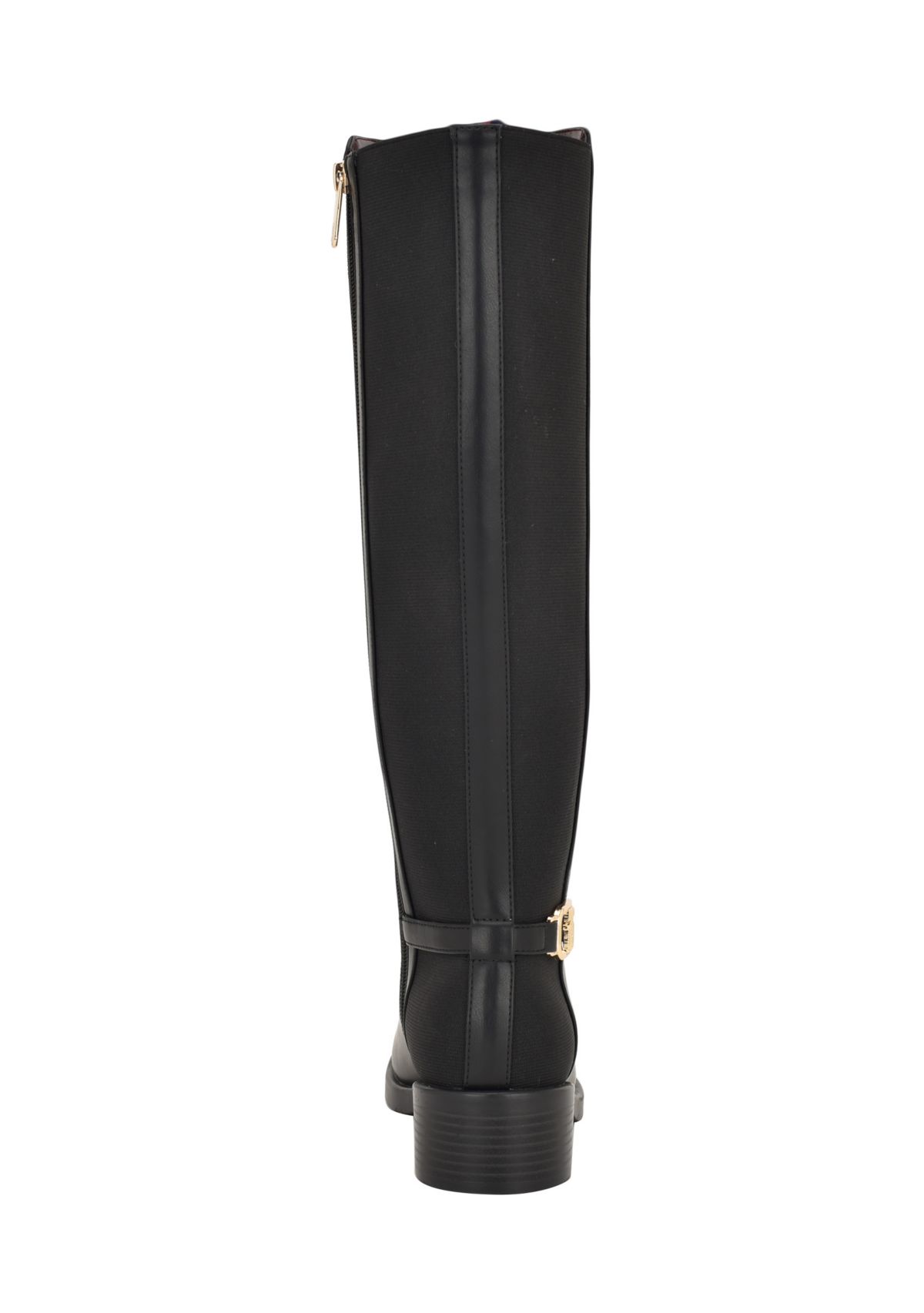 Imaliz Womens Side Zip Ornamented Riding Boot