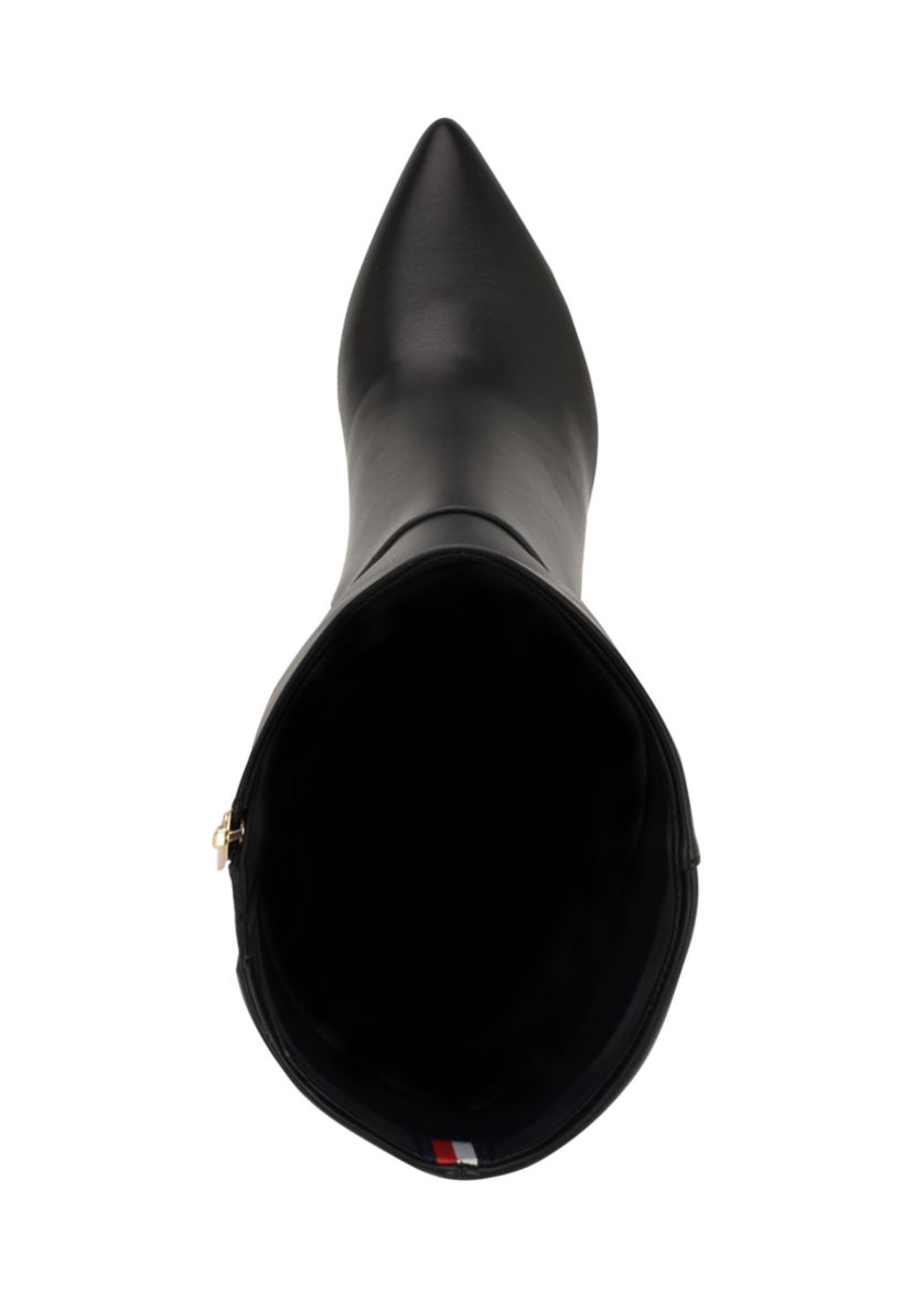 Janyze Womens Side Zip Pointed Toe Dress Boots