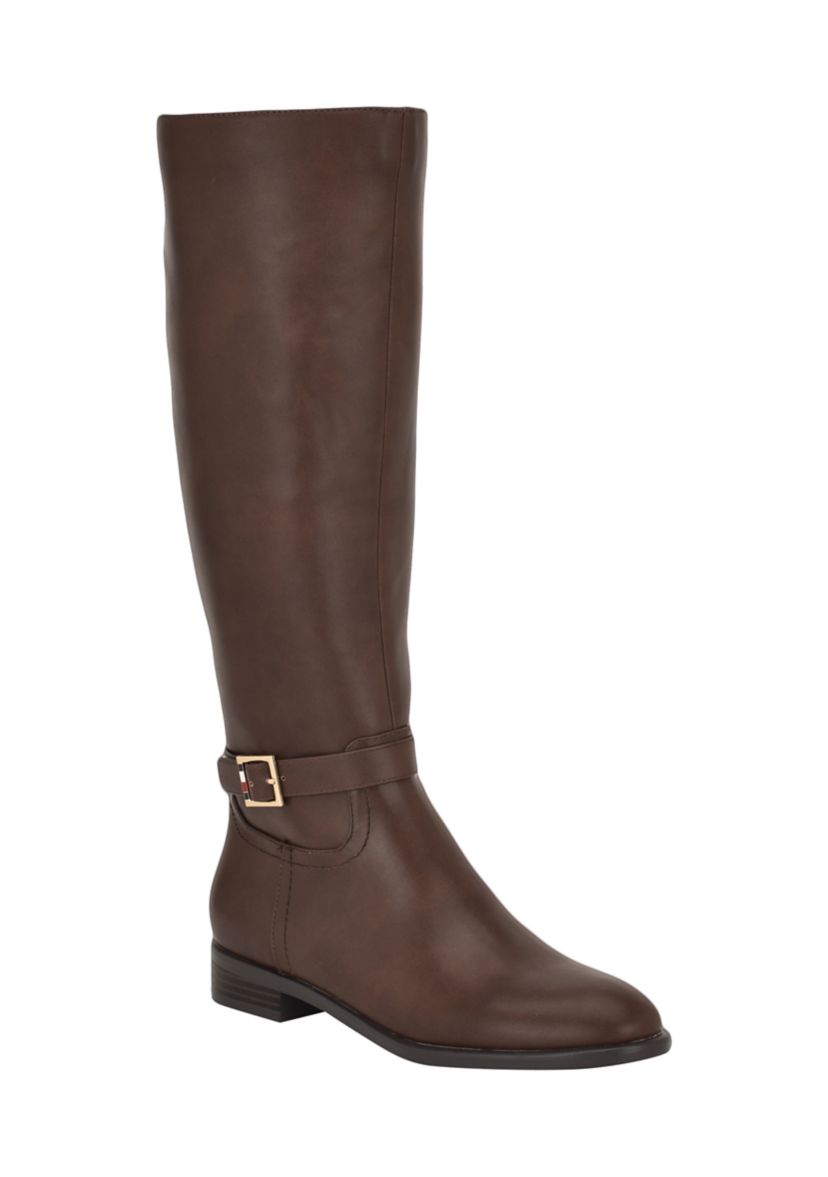 Mireya Womens Side Zip Riding Boot