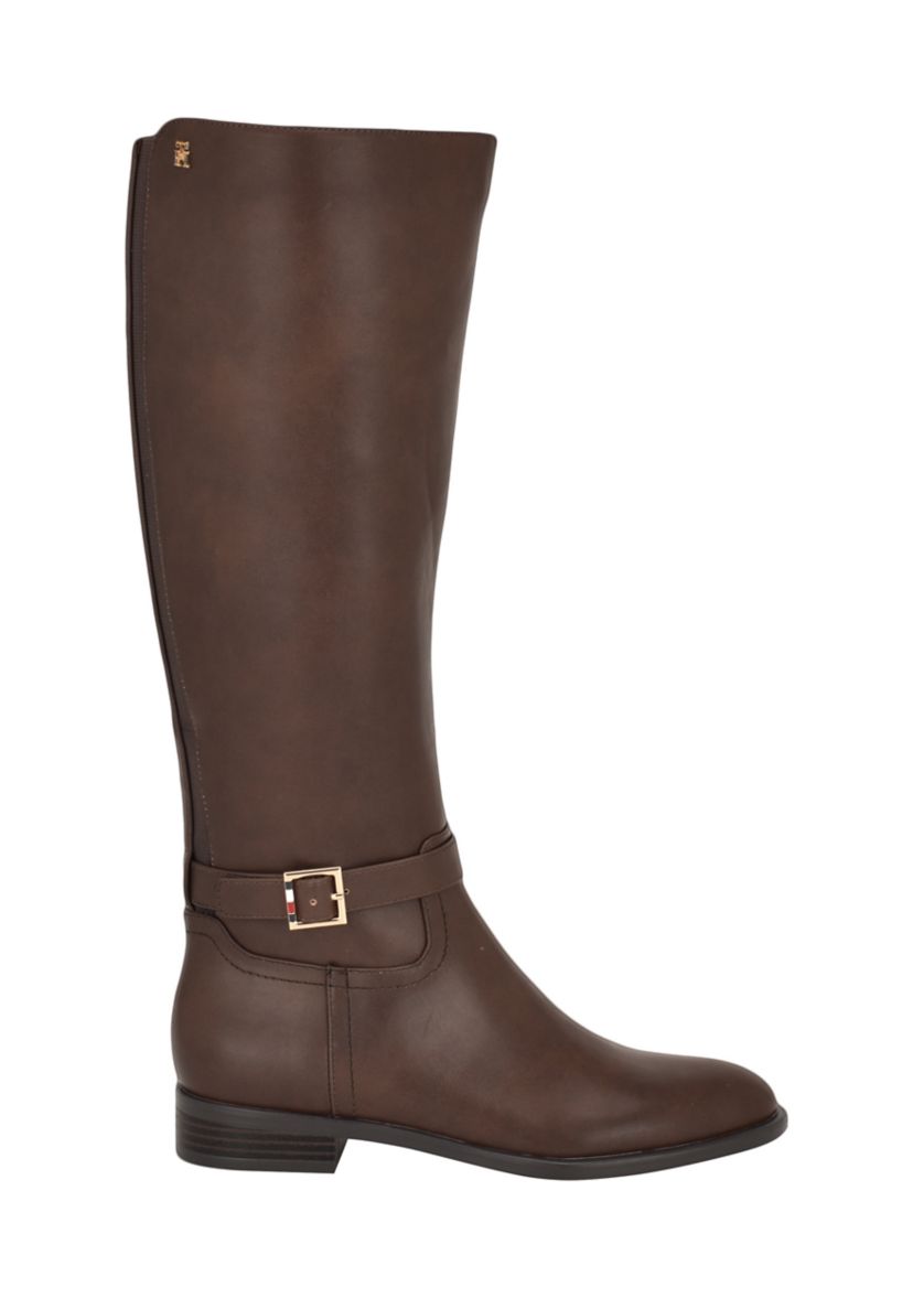 Mireya Womens Side Zip Riding Boot