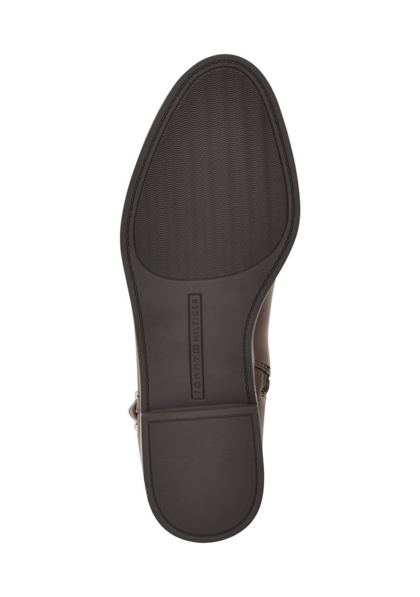 Mireya Womens Side Zip Riding Boot