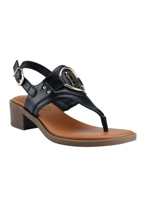 Omera Low Heeled Sandals