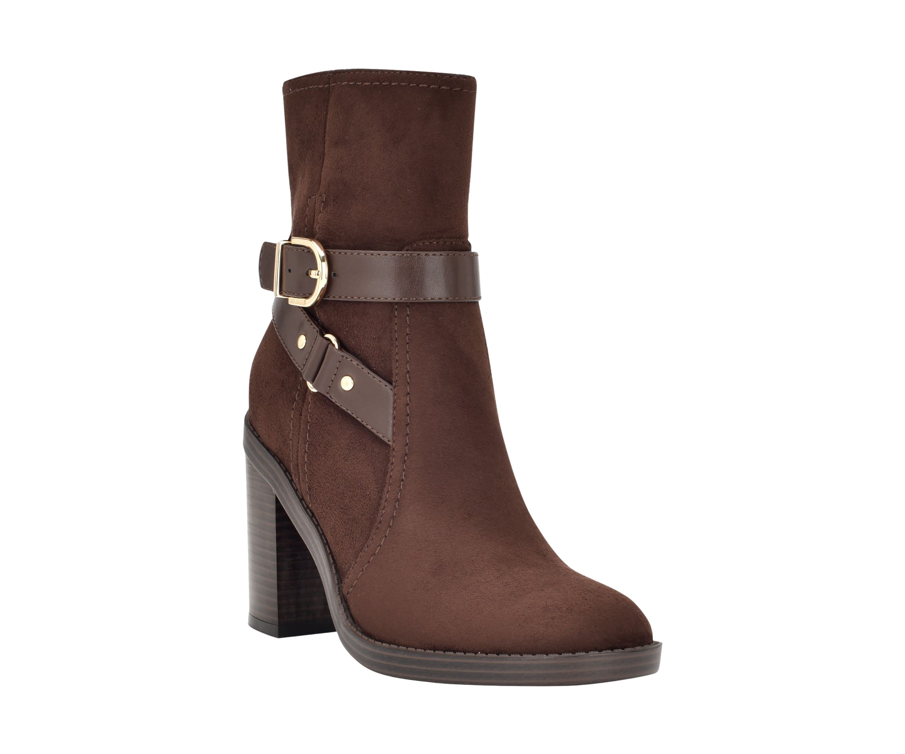 Owhenn Heeled Booties