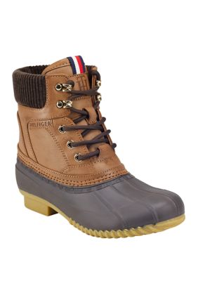 Tommy hilfiger duck store boots womens belk