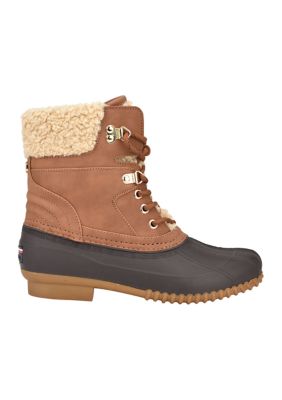 Tommy hilfiger haryett duck hot sale boots