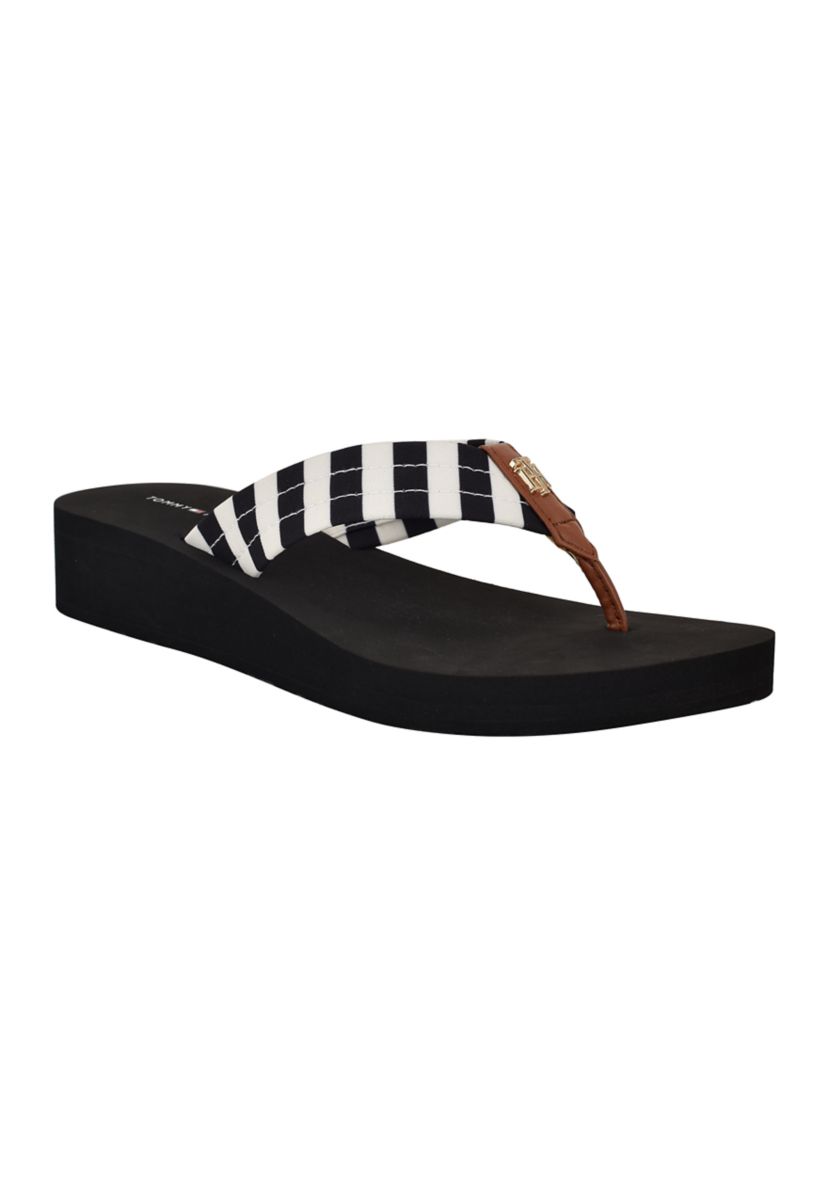 Ralmie Wedge Flip Flop Thong Sandals