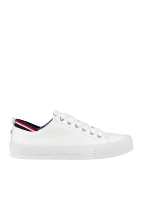 Two Lace-Up Court Sneakers