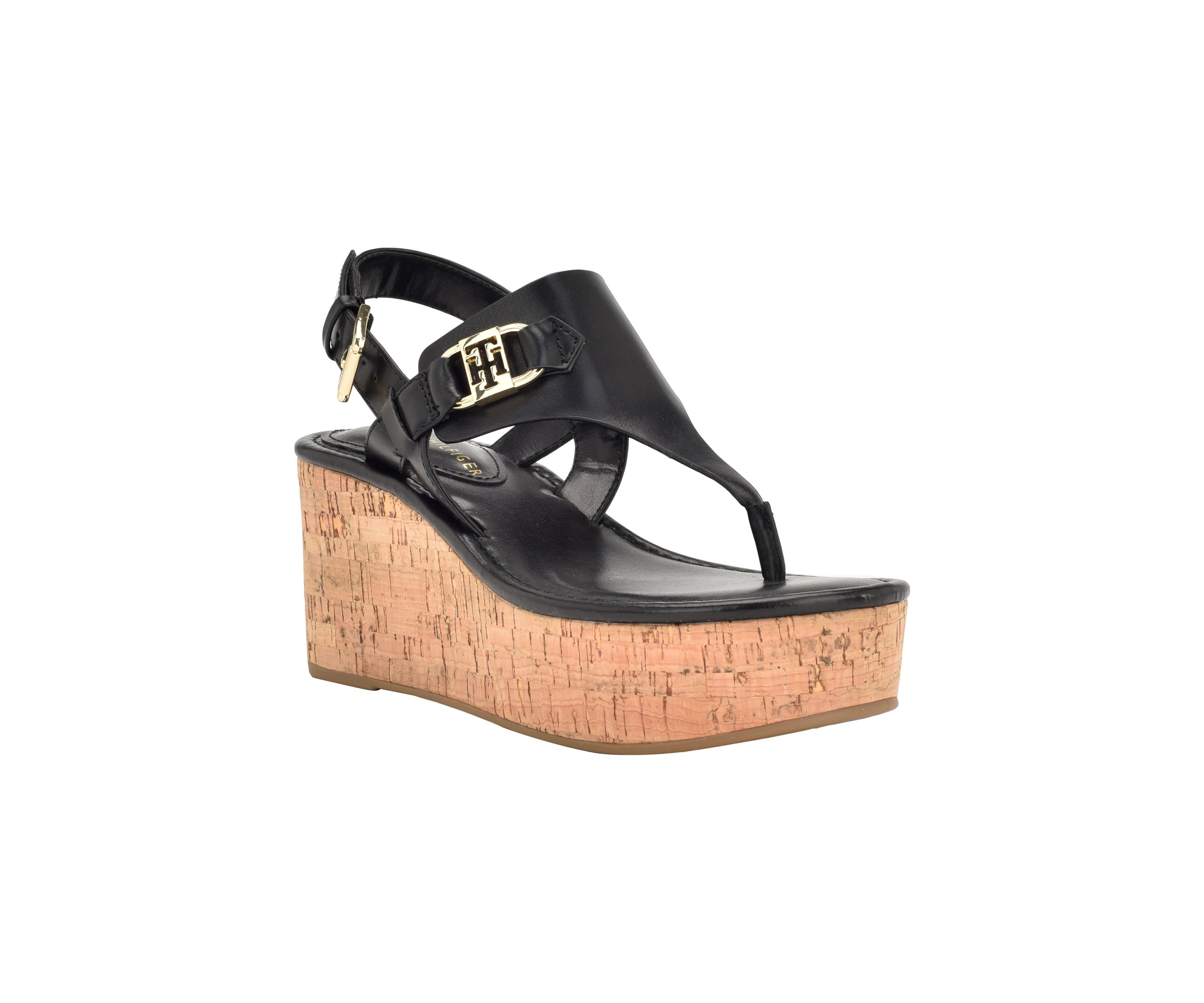 Vani Thong Platform Wedge Sandals