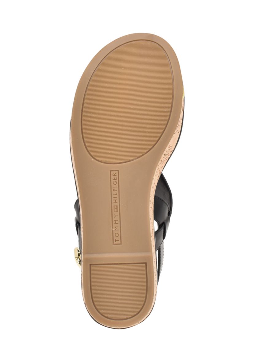 Vani Thong Platform Wedge Sandals