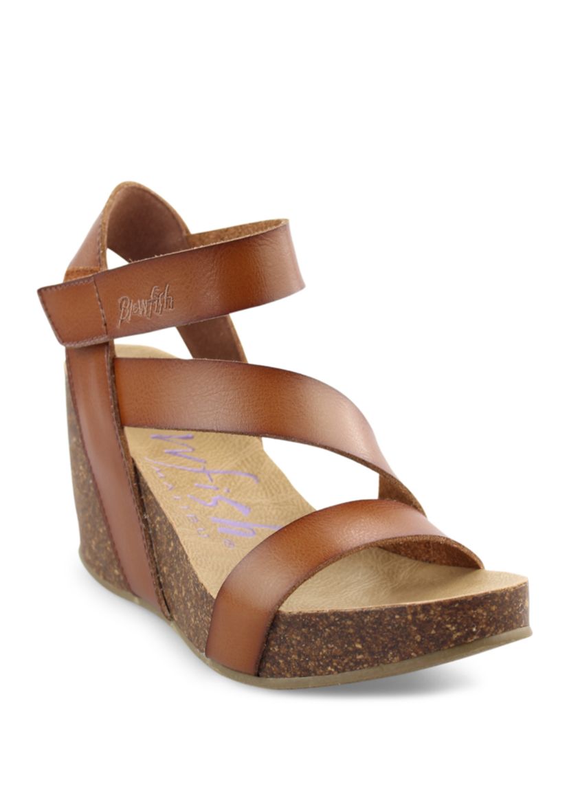 Hapuku Cork Wedge Sandals