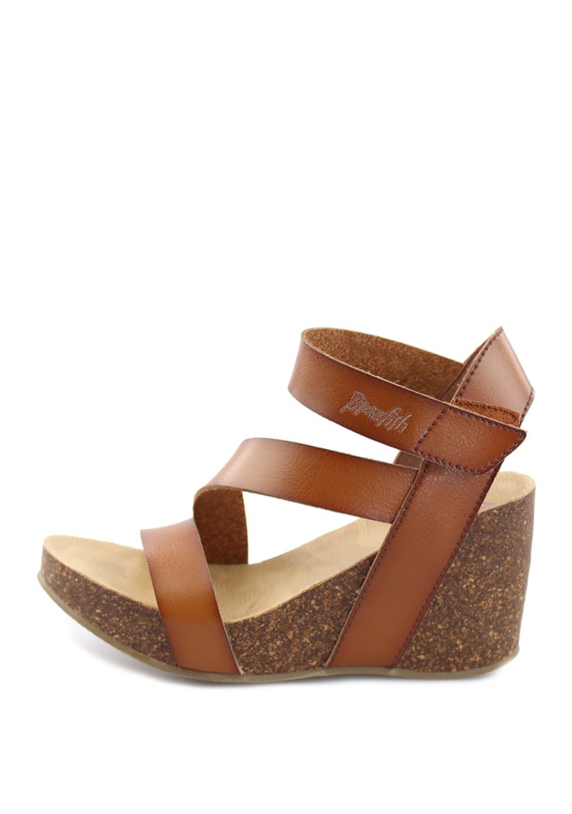Hapuku Cork Wedge Sandals