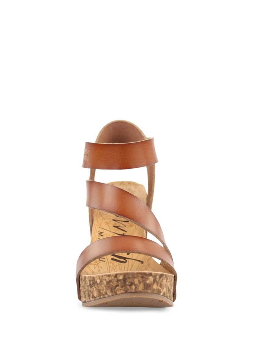 Hapuku Cork Wedge Sandals