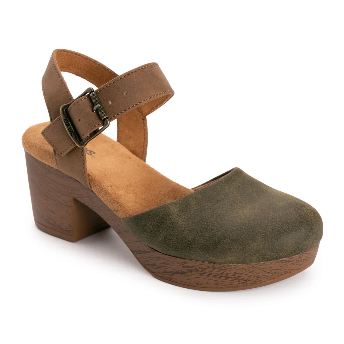 Womens Merritt Closed Toe Quarter Strap Shoe