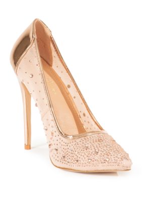 Lauren Lorraine Janna Mesh Pump | belk