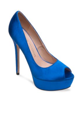 Lauren Lorraine Plain Satin Vida Heel | belk