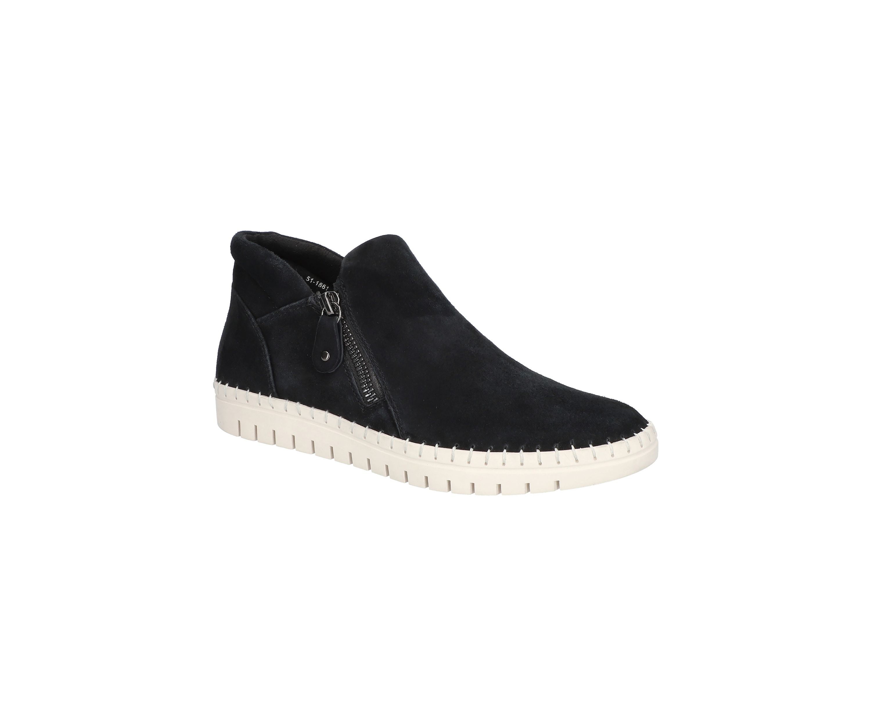 Camberly Ultra Flexible Booties Double Zipper Booties