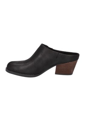 Carlene Chunky Heel Mules