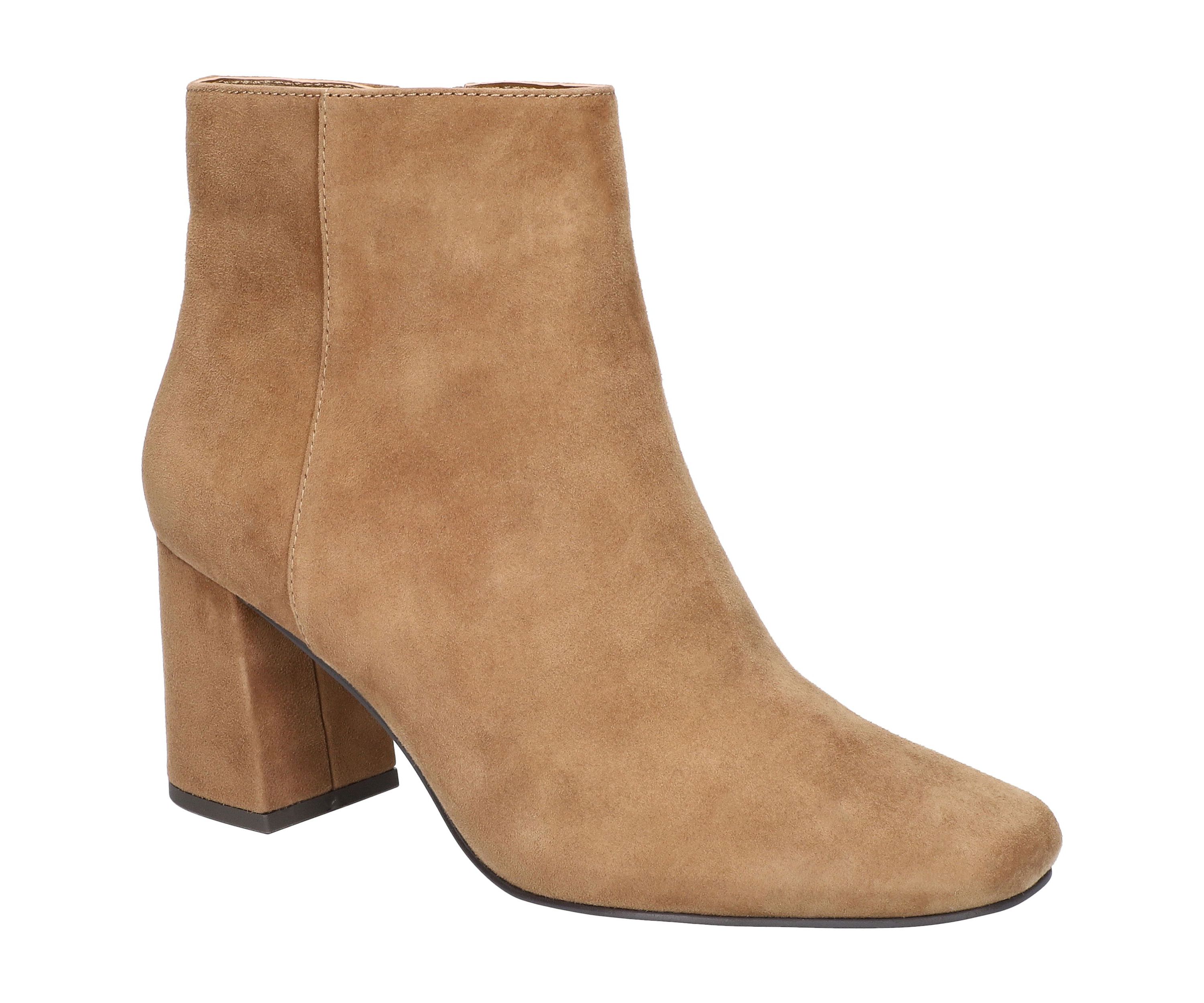 Wilma Square Toe Ankle Boots