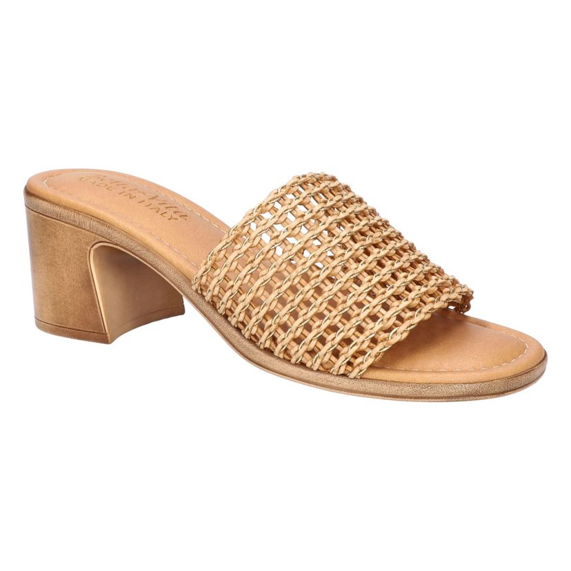 Eni-Italy Block Heel Sandals