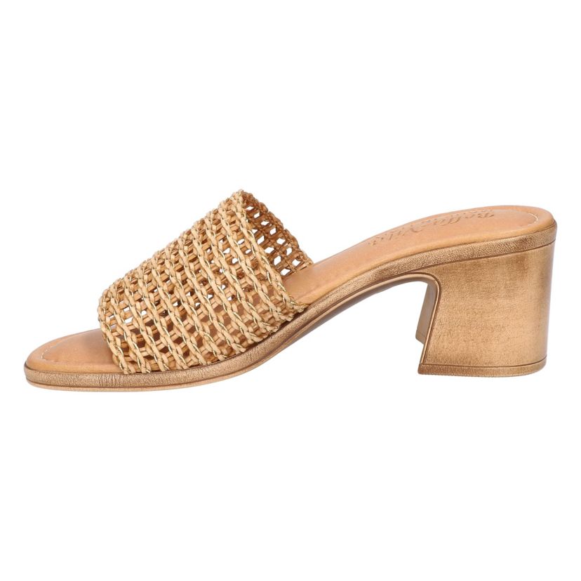 Eni-Italy Block Heel Sandals