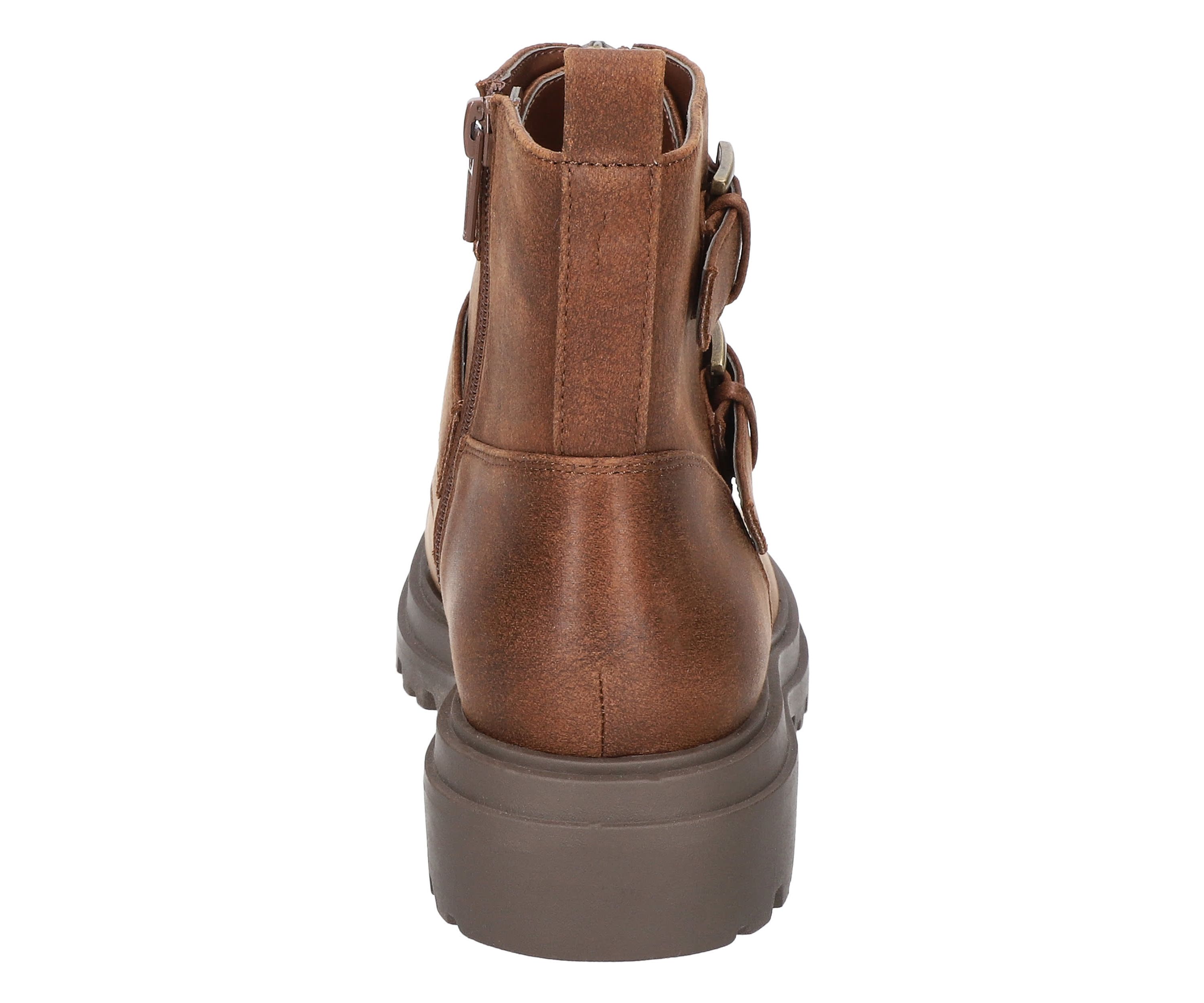 Arcadia Lug Sole Comfort Booties