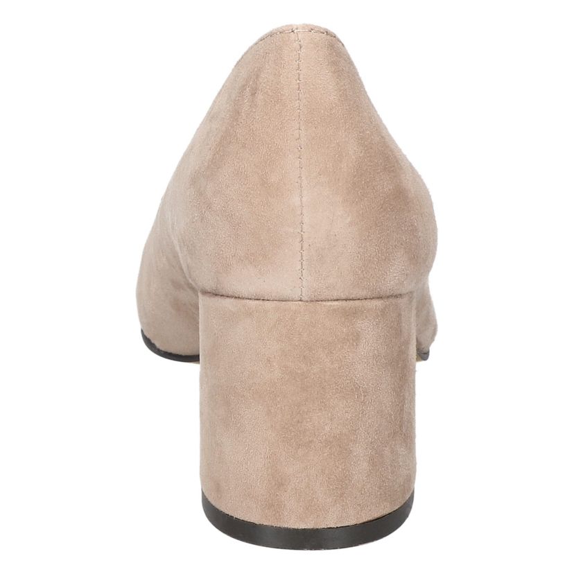 Jillian Block Heel Square Toe Pumps