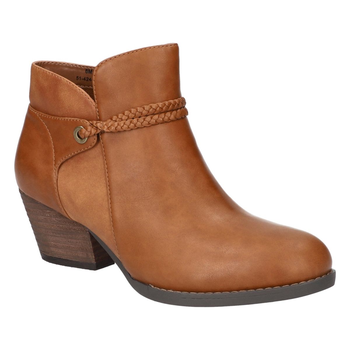 Audrina Block Heel Booties