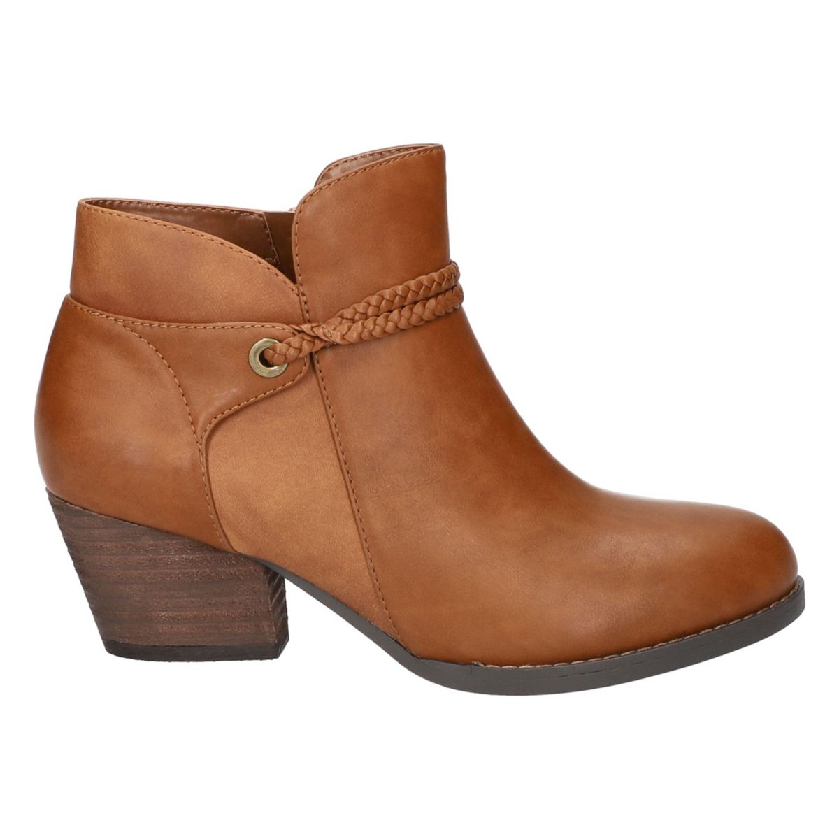 Audrina Block Heel Booties
