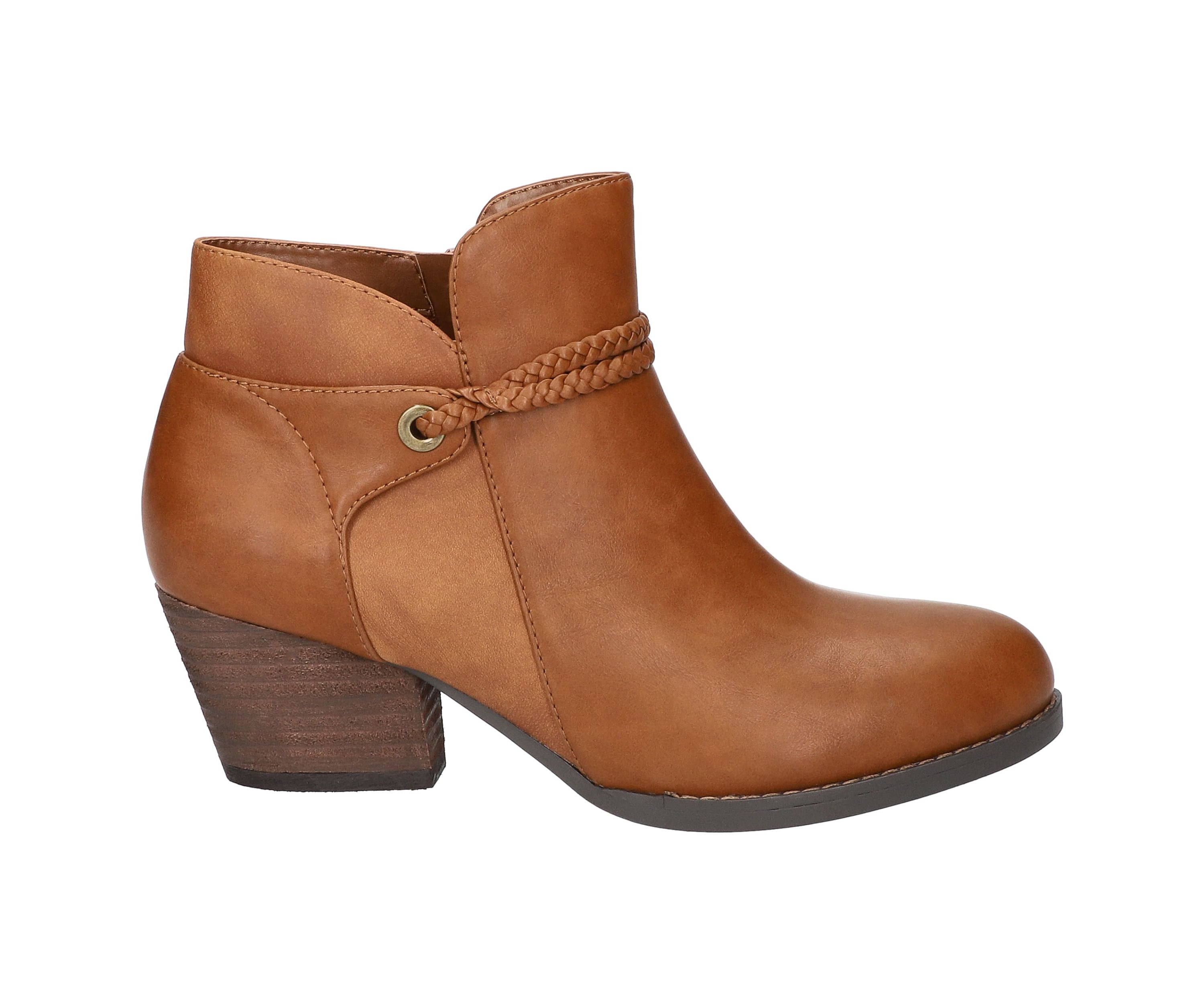 Audrina Block Heel Booties