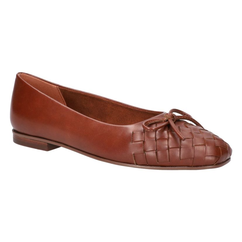 Francie Square Toe Flats