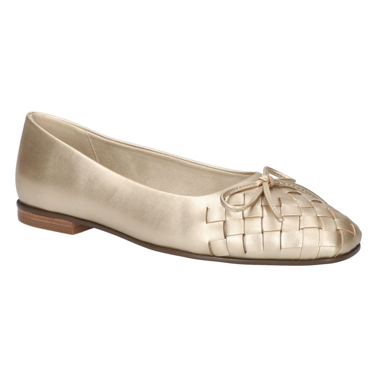 Francie Square Toe Flats
