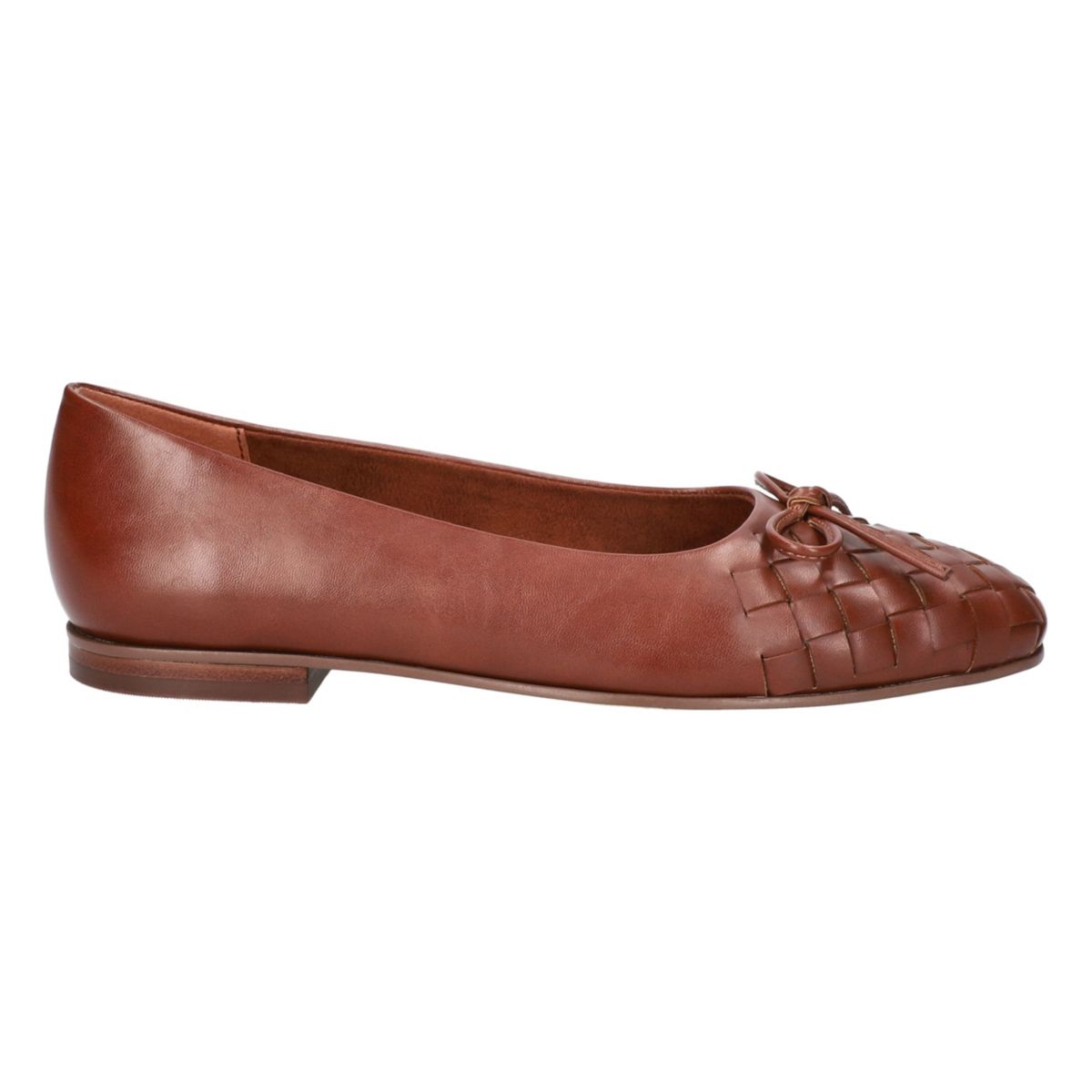 Francie Square Toe Flats
