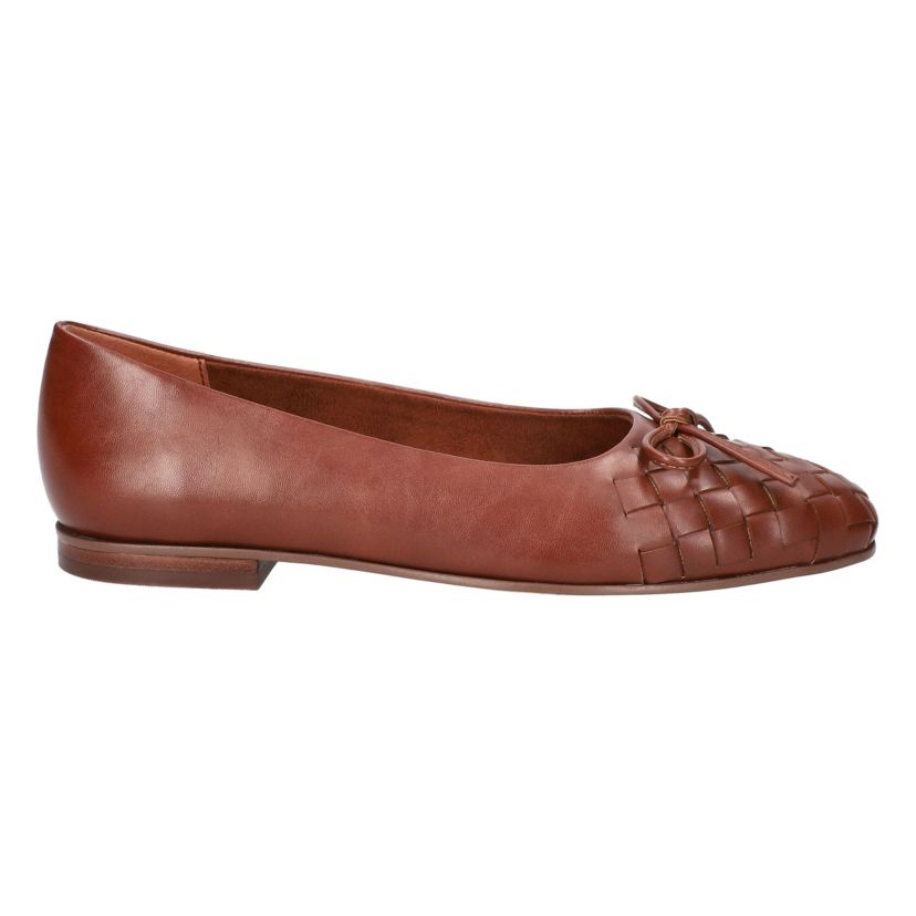 Francie Square Toe Flats