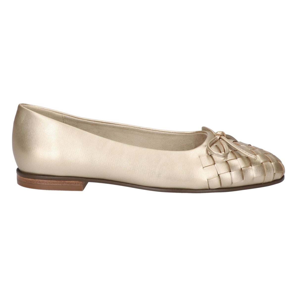 Francie Square Toe Flats
