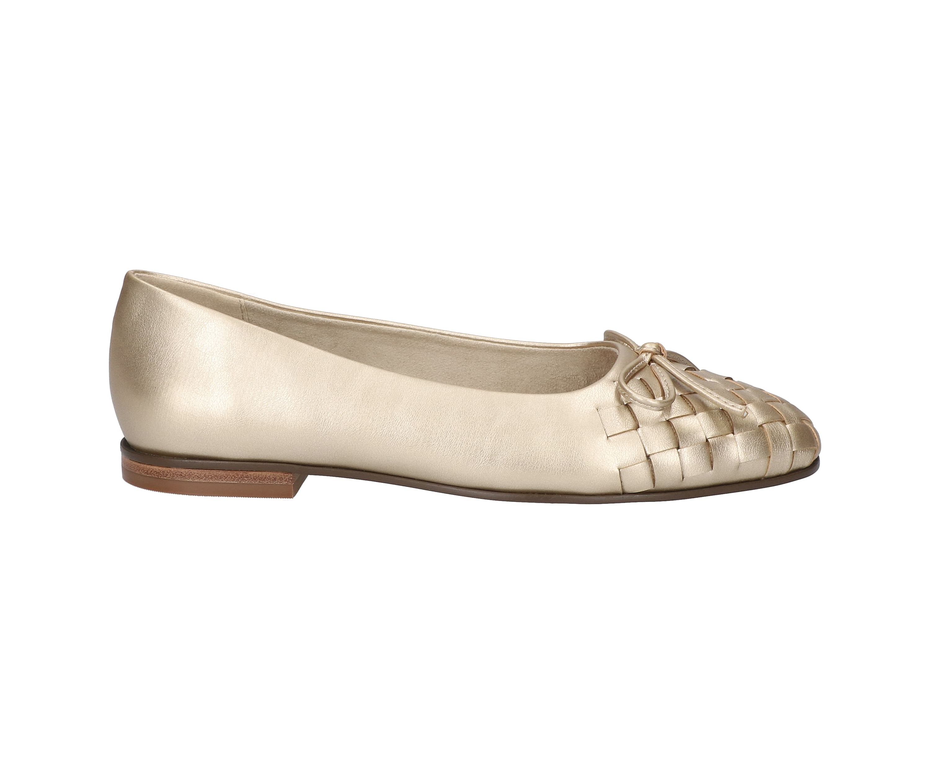 Francie Square Toe Flats