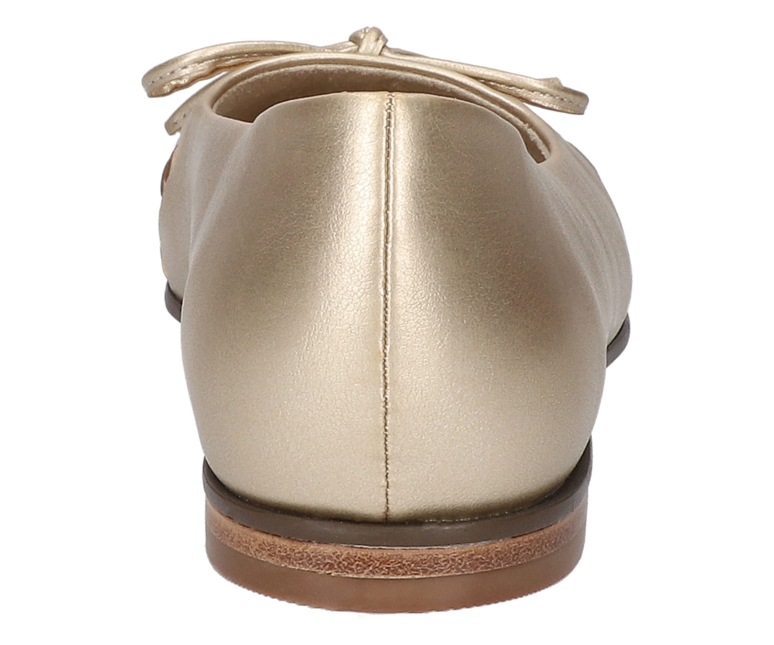 Francie Square Toe Flats