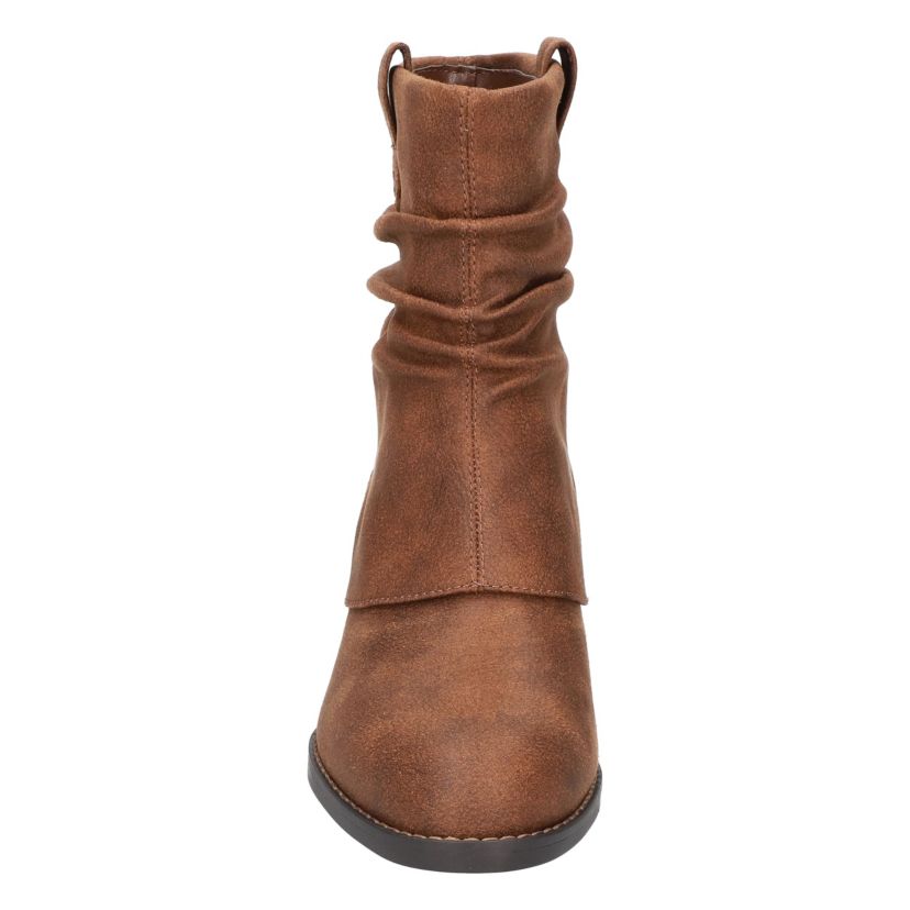 Twyla Slouch Block Heel Ankle Boots