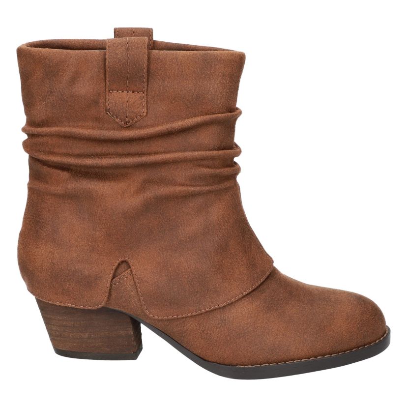 Twyla Slouch Block Heel Ankle Boots
