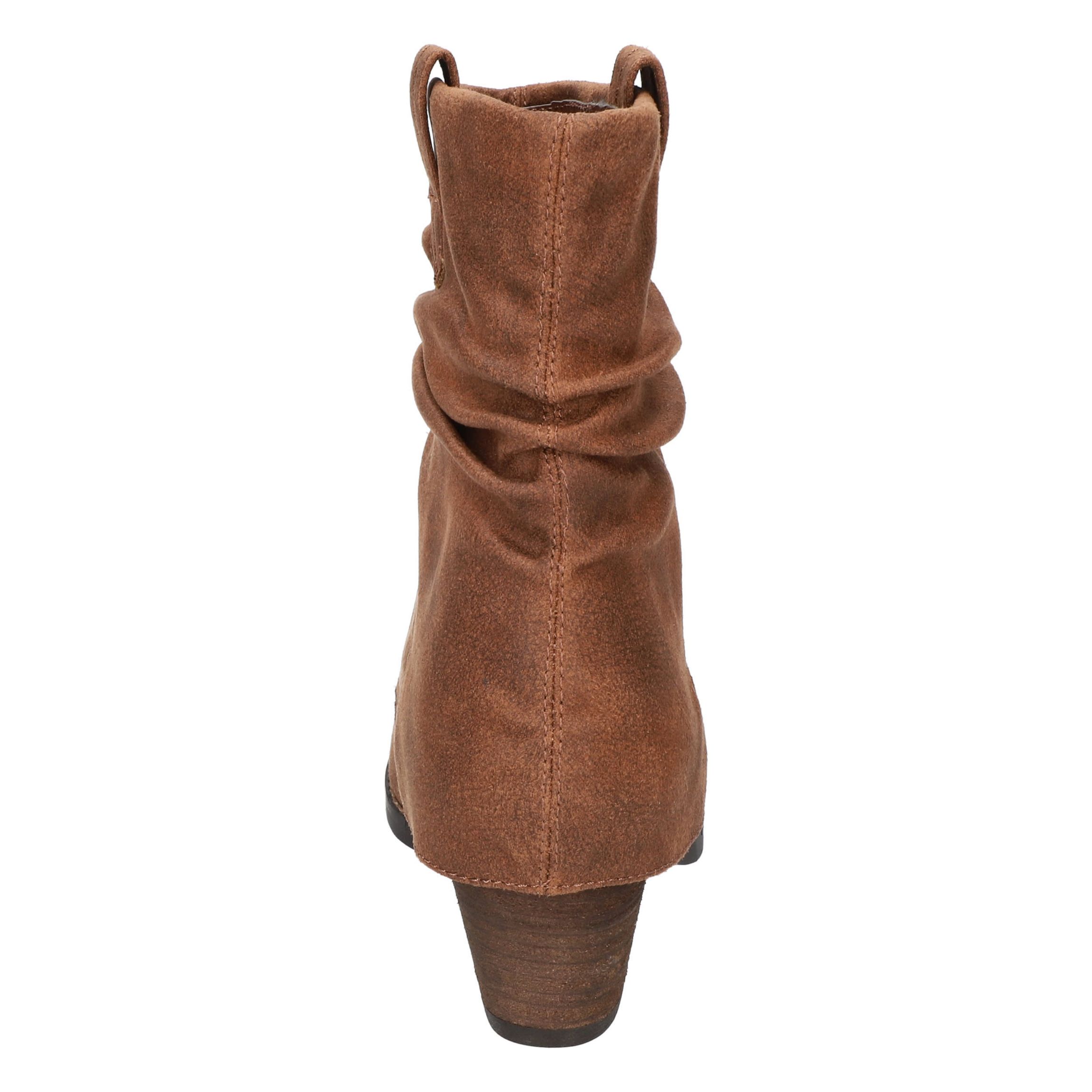 Twyla Slouch Block Heel Ankle Boots