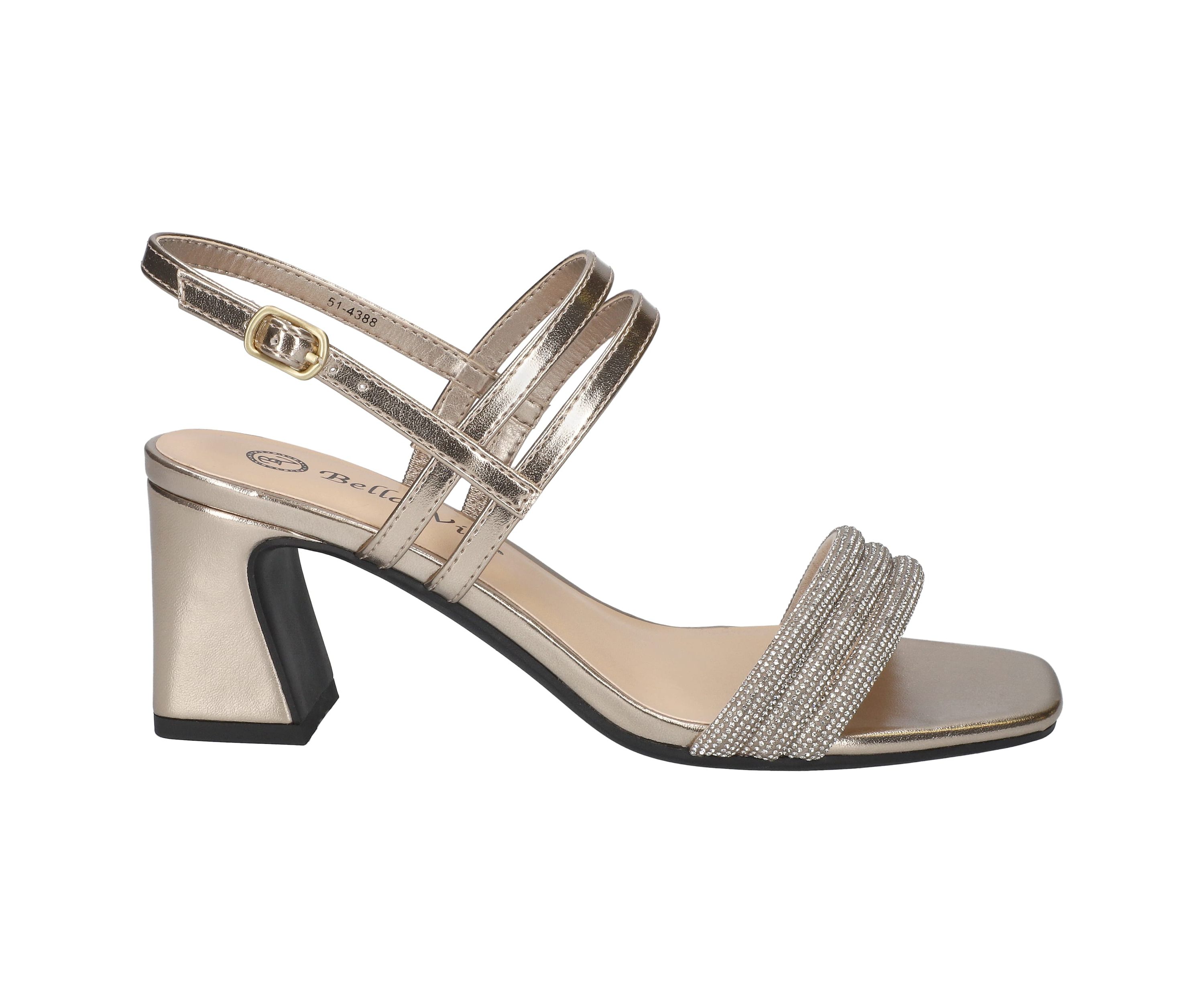 Majesty Square Toe Block Heel Sandals
