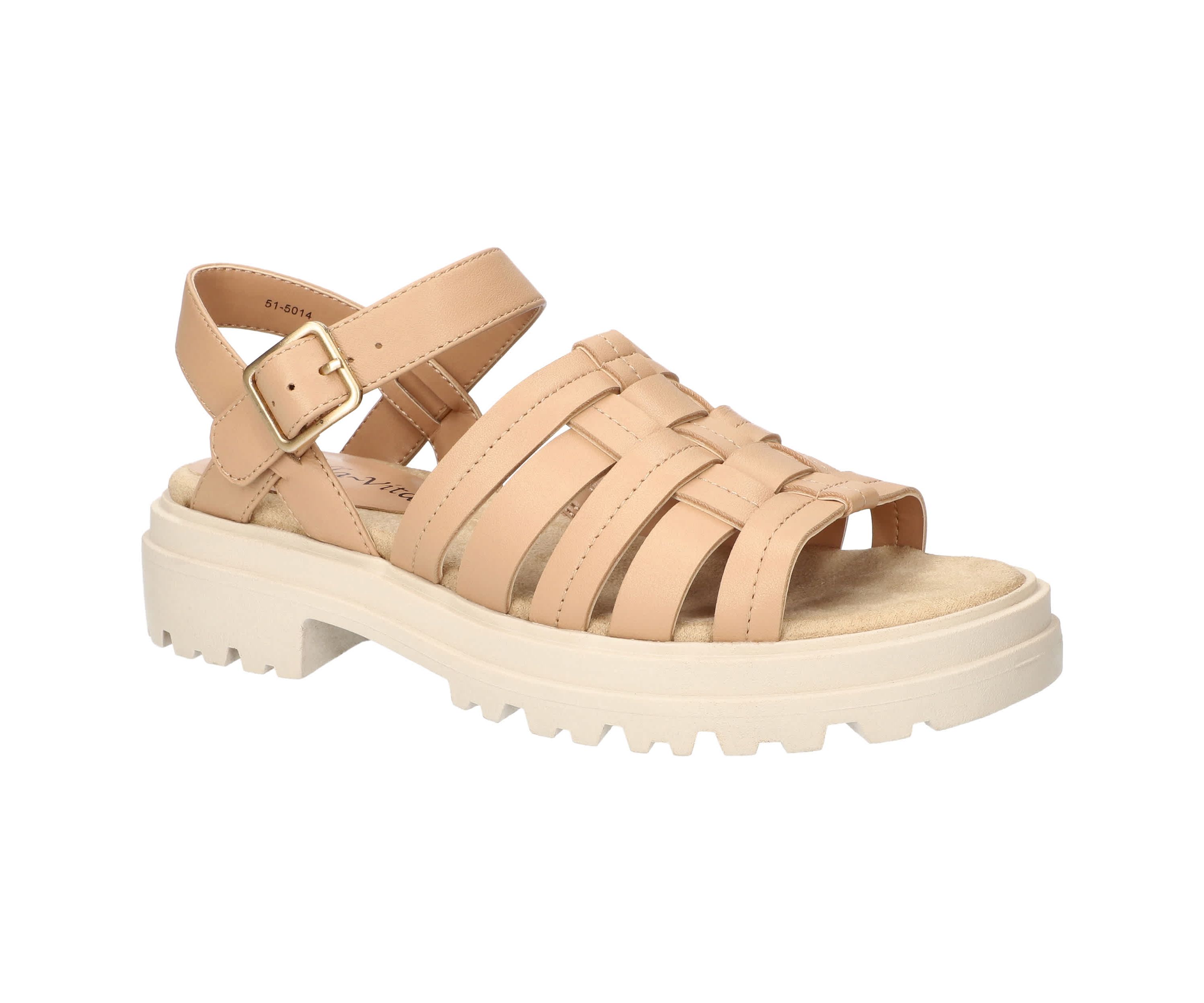 Loni Lug Sole Fisherman Sandals